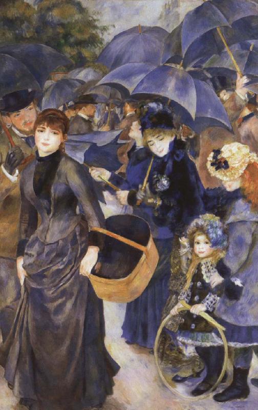 Pierre-Auguste Renoir Les Parapluies Sweden oil painting art